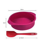 WALFOS Food Grade Silicone Cake Pan Big Size Baking Mold Butter Cake Mould Cake Pan Bread Pastry Tin  Mousse Mould - Walfos® Kitchenware