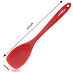 WALFOS Food Grade Silicone Cooking Spoon Essential Heat-Resistant Flexible Nonstick Silicone Baking Mixing Spoon Spatula - Walfos® Kitchenware