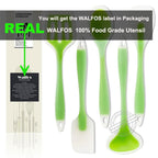 WALFOS Food Grade Silicone Cooking Tools Accessories Heat-Resistant Kitchen Utensil Set Non-Stick spatula turner ladle spoon - Walfos® Kitchenware