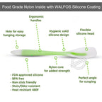 WALFOS Food Grade Silicone Cooking Tools Accessories Heat-Resistant Kitchen Utensil Set Non-Stick spatula turner ladle spoon - Walfos® Kitchenware