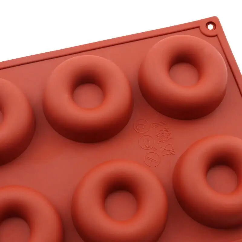 WALFOS Food Grade Silicone Doughnut Chocolate Mold  Silicone Donut Mold Maker Cake Maker Mould Desserts Baking Tools - Walfos® Kitchenware