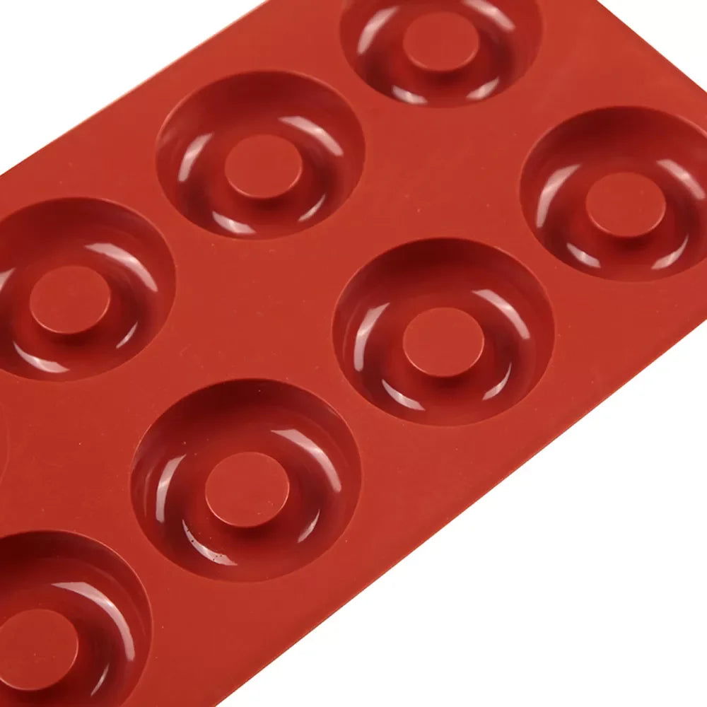 WALFOS Food Grade Silicone Doughnut Chocolate Mold  Silicone Donut Mold Maker Cake Maker Mould Desserts Baking Tools - Walfos® Kitchenware