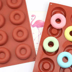 WALFOS Food Grade Silicone Doughnut Chocolate Mold  Silicone Donut Mold Maker Cake Maker Mould Desserts Baking Tools - Walfos® Kitchenware