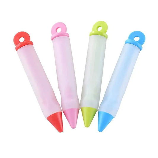 WALFOS Food Grade Silicone Food Writing Pen Chocolate Decorating Tools Cake Mold Cream Cup Cookie Icing Piping Pastry Nozzles - Walfos® Kitchenware