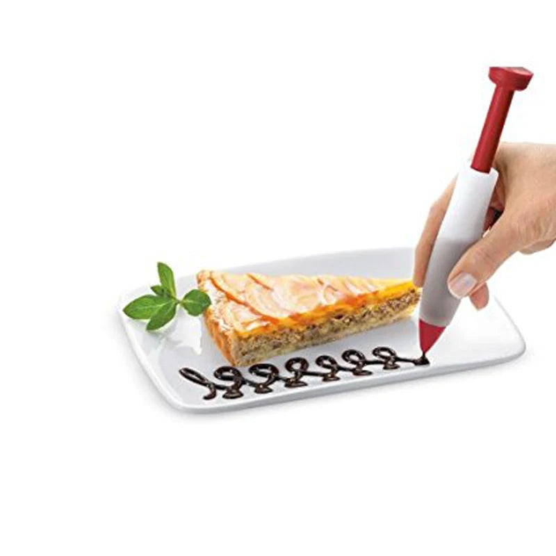 WALFOS Food Grade Silicone Food Writing Pen Chocolate Decorating Tools Cake Mold Cream Cup Cookie Icing Piping Pastry Nozzles - Walfos® Kitchenware