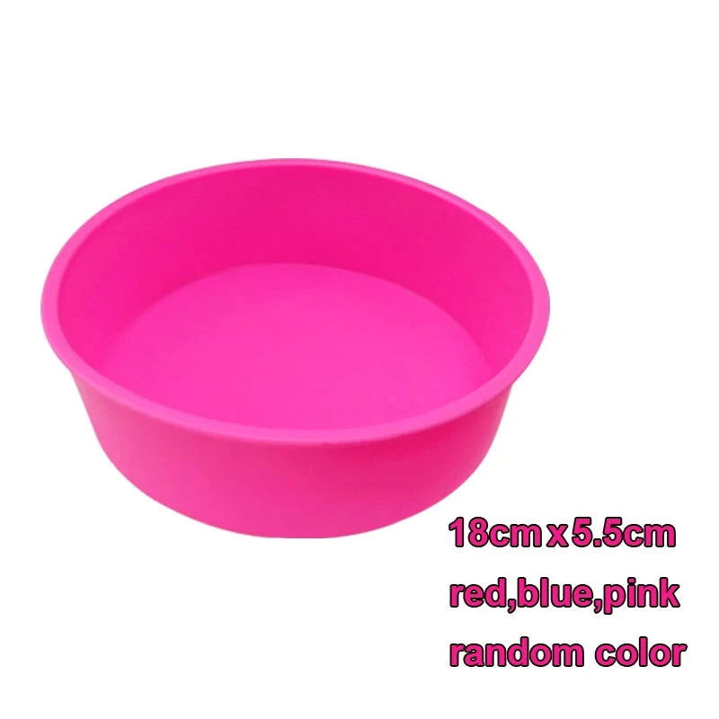 WALFOS Food Grade Silicone Round Cake Silicone Round Cake Baking Pan Cake Jelly Chocolate Mold Kitchen Baking Pastry Tools - Walfos® Kitchenware