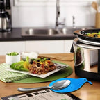 WALFOS Food Grade Silicone Spoon Rest Utensil Spatula Holder Heat Resistant Kitchen Tool - Walfos® Kitchenware