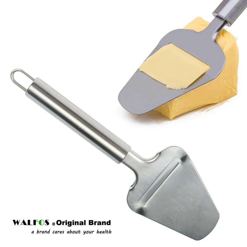 WALFOS Food Grade Stainless Steel Cheese  Slicer Cheese Grater Cake Cutter Butter Knife Cook Bakeware Tools - Walfos® Kitchenware
