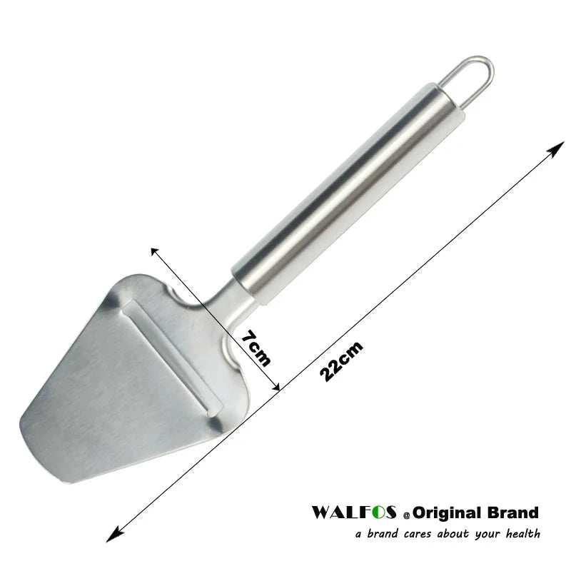 WALFOS Food Grade Stainless Steel Cheese  Slicer Cheese Grater Cake Cutter Butter Knife Cook Bakeware Tools - Walfos® Kitchenware