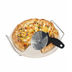 WALFOS Food Grade Stainless Steel Pizza Cutter Round Shape Pizza Wheels Cutters Cake Bread Round Knife Cutter Pizza Tools - Walfos® Kitchenware