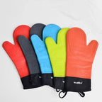 WALFOS  Heat Resistant Silicon BBQ Glove Microwave Oven Baking Mitt Gloves with anti-scald protection Kitchen Baking Tools - Walfos® Kitchenware