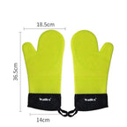 WALFOS  Heat Resistant Silicon BBQ Glove Microwave Oven Baking Mitt Gloves with anti-scald protection Kitchen Baking Tools - Walfos® Kitchenware