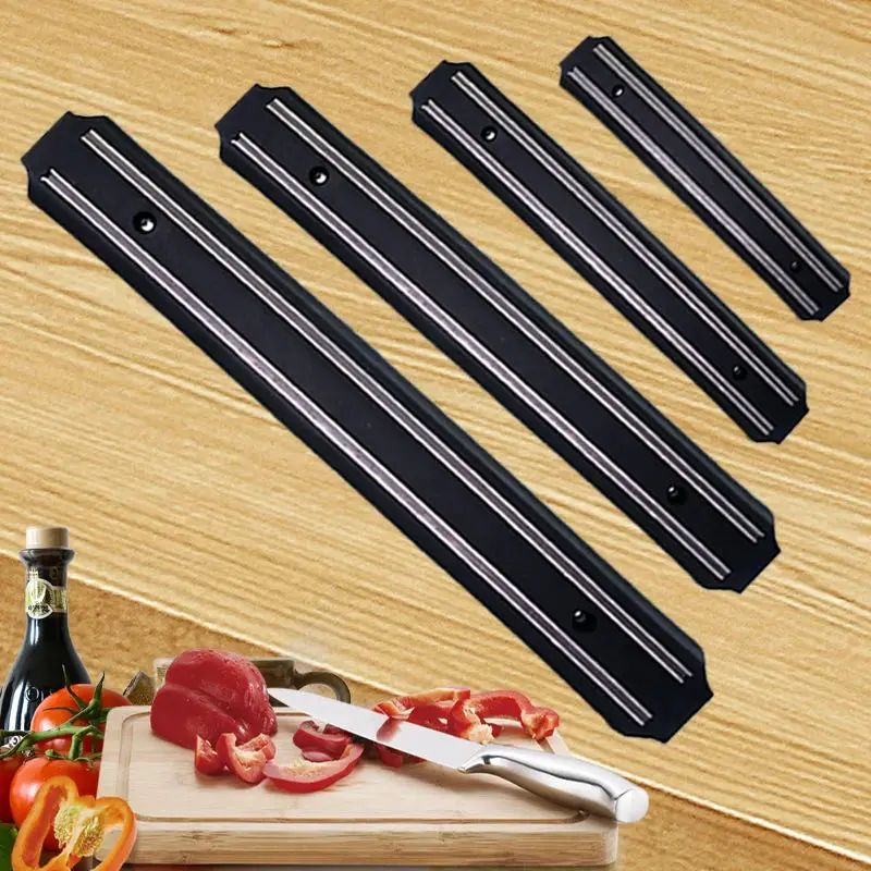 Walfos High Quality Magnetic Knife Holder Wall Mount Black ABS Placstic Block Magnet Knife Holder For Metal Knife Walfos® Kitchenware