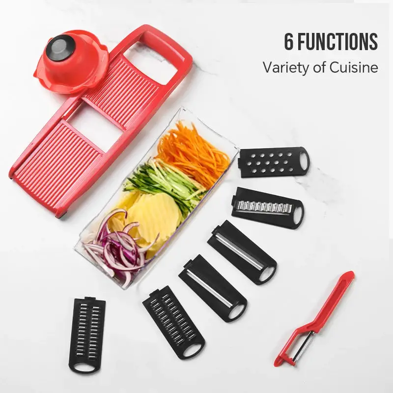 Walfos Multi-functional Grater Peeling Potato Shredded Cucumber Fruit Radish Scraping Household Kitchen Tools Vegetable Cutter Walfos® Kitchenware