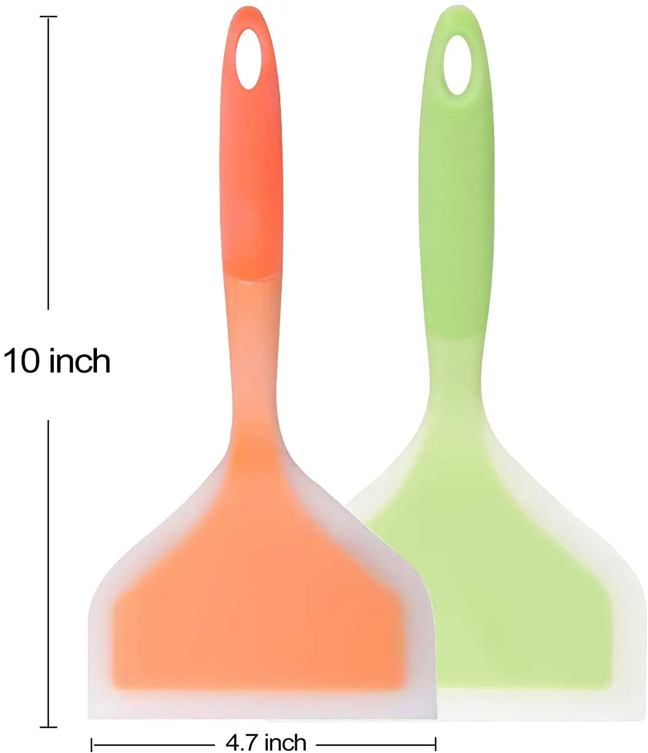 Walfos Non-Stick Japanese Omelette Frying Pan Silicone Spatula Wide Pizza Shovel Meat Egg Scraper Turner Food Cooking Utensil Walfos® Kitchenware