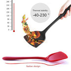Walfos Non-Stick Silicone Shovel Heat-Resistant Handle Turner Kitchen Spatula Cooking Tool Walfos® Kitchenware