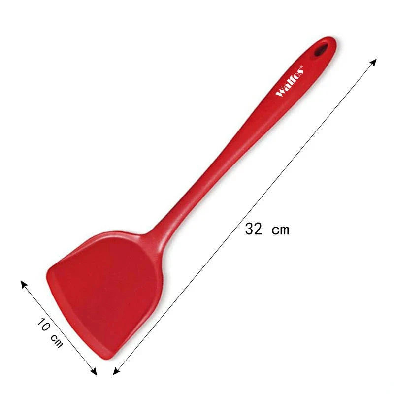 Walfos Non-Stick Silicone Shovel Heat-Resistant Handle Turner Kitchen Spatula Cooking Tool Walfos® Kitchenware