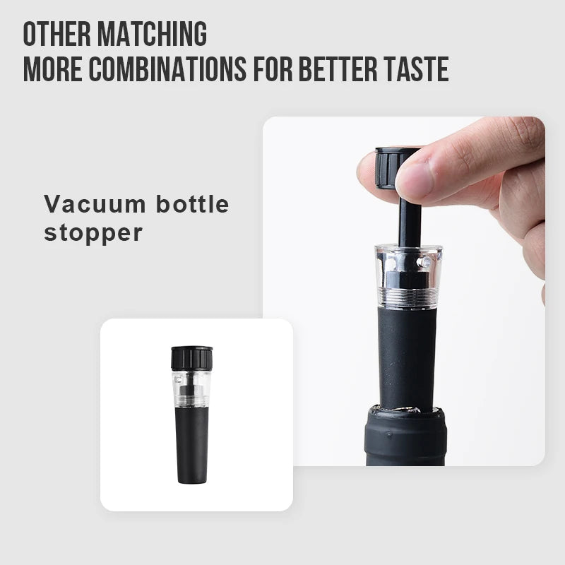 Walfos Red Wine Air Pressure Corkscrew Household High-Grade Wine Champagne Stainless Steel Needle Corkscrew Set Wine Tools Walfos® Kitchenware