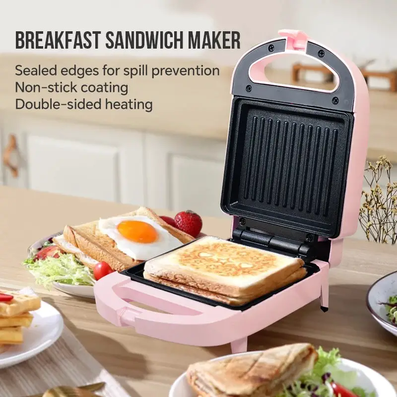 Walfos Sandwich Maker Home Small Multifunctional Breakfast Sandwiches Artifact Toaster Baking Waffle Spit Driver küchen helfer Walfos® Kitchenware