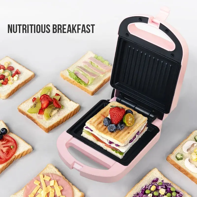 Walfos Sandwich Maker Home Small Multifunctional Breakfast Sandwiches Artifact Toaster Baking Waffle Spit Driver küchen helfer Walfos® Kitchenware