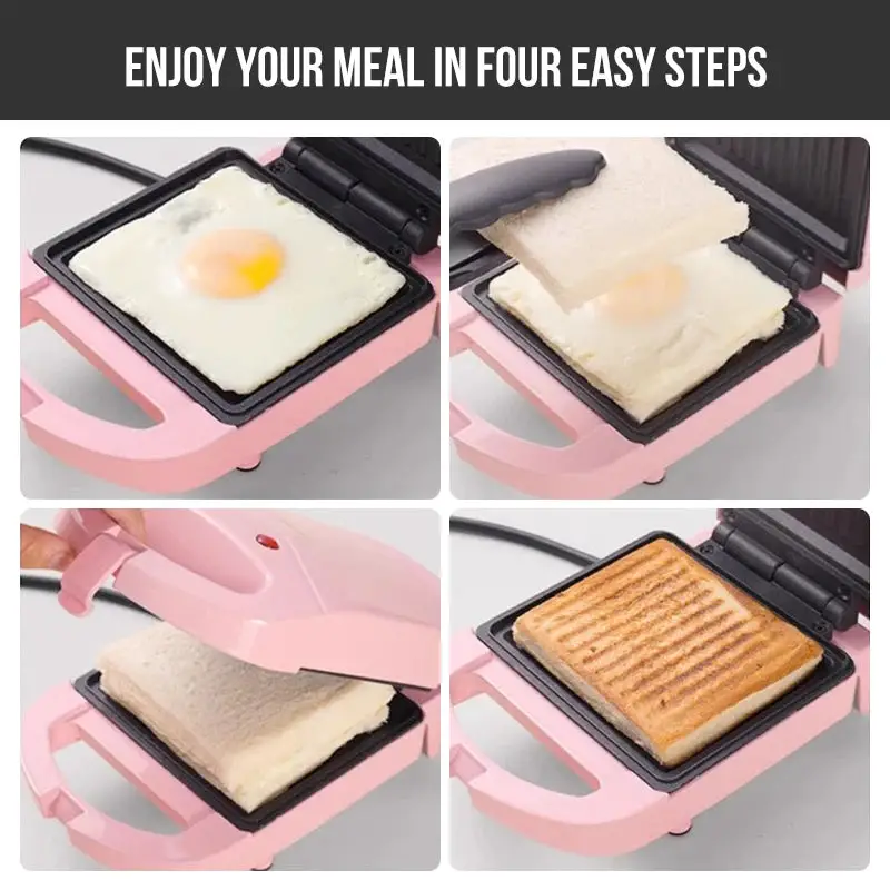 Walfos Sandwich Maker Home Small Multifunctional Breakfast Sandwiches Artifact Toaster Baking Waffle Spit Driver küchen helfer Walfos® Kitchenware