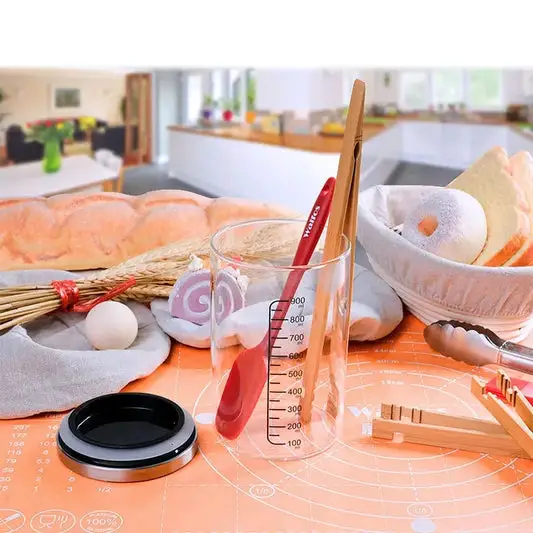 Walfos Sealed Glass Jar Fermentation Petri Dish Cloth Bag Waterproof Steam Fermentor Bottle Cake Spatula Cake Tool Accessories Walfos® Kitchenware