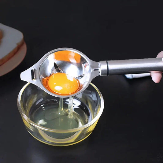 Walfos Stainless Steel Egg White Separator Eggs Yolk Filter Gadgets Kitchen Accessories Separating Funnel Spoon Divider Tools Walfos® Kitchenware