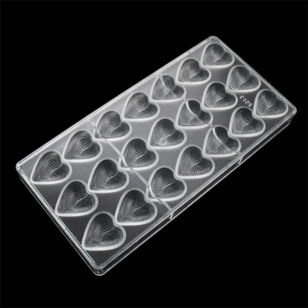 Walfos Valentine's Heart Chocolate Mold Polycarbonate Baking Molds 3D Intertwined Love Chocolate Mould Candy Mold Baking Tools Walfos® Kitchenware