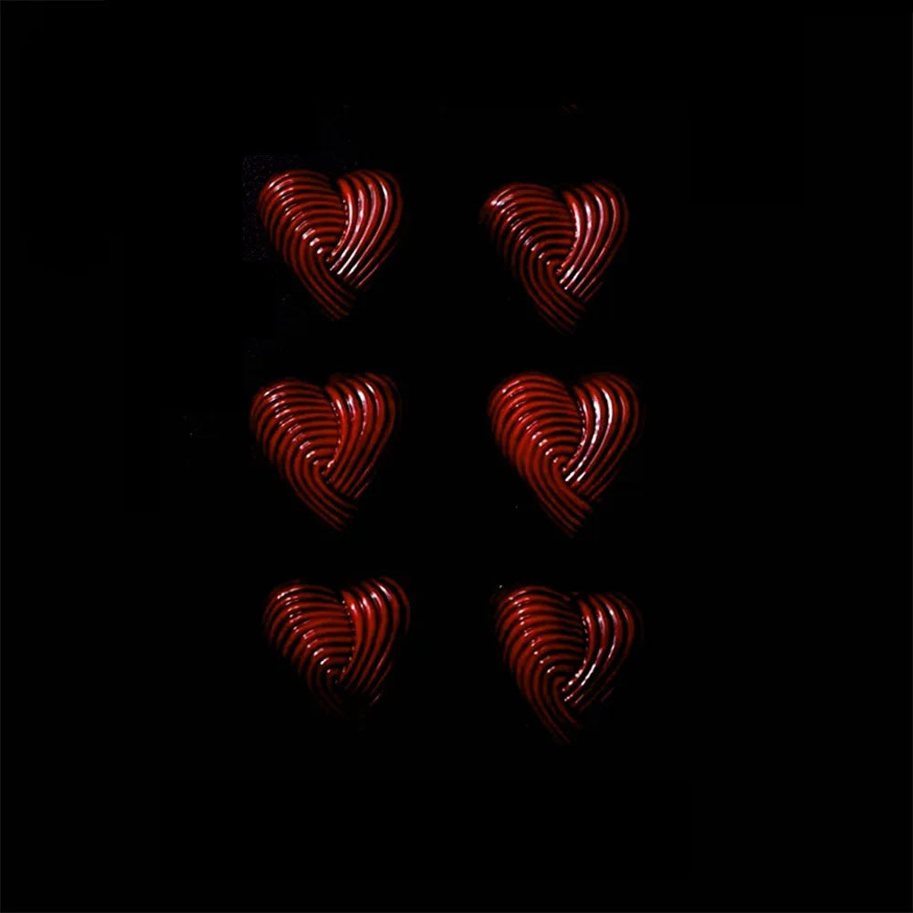 Walfos Valentine's Heart Chocolate Mold Polycarbonate Baking Molds 3D Intertwined Love Chocolate Mould Candy Mold Baking Tools Walfos® Kitchenware