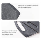 Walfos Vegetable Board Anti-Bacterial Anti-Mold Household Fruit Cutting Board Rectangular Plastic Double-Sided Cutting Boards Walfos® Kitchenware