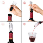 Walfos Wine Bottle Opener Stainless Steel Needle Air Pressure Pump Corkscrew Wine Opener Cork Out Remover Kichen Tool Corkscrew Walfos® Kitchenware