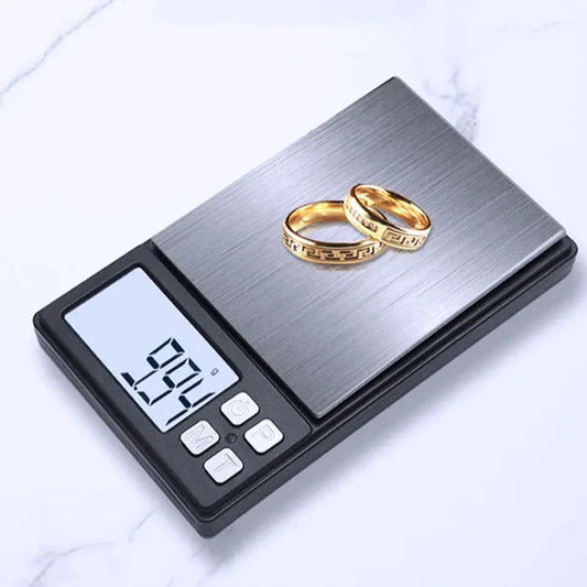 Walfos 0.01g/1000g LCD Stainless Steel Electronic Scale Panel Portable Multifunction Weighing Baking Kitchen Tool Accessories - Walfos® Kitchenware