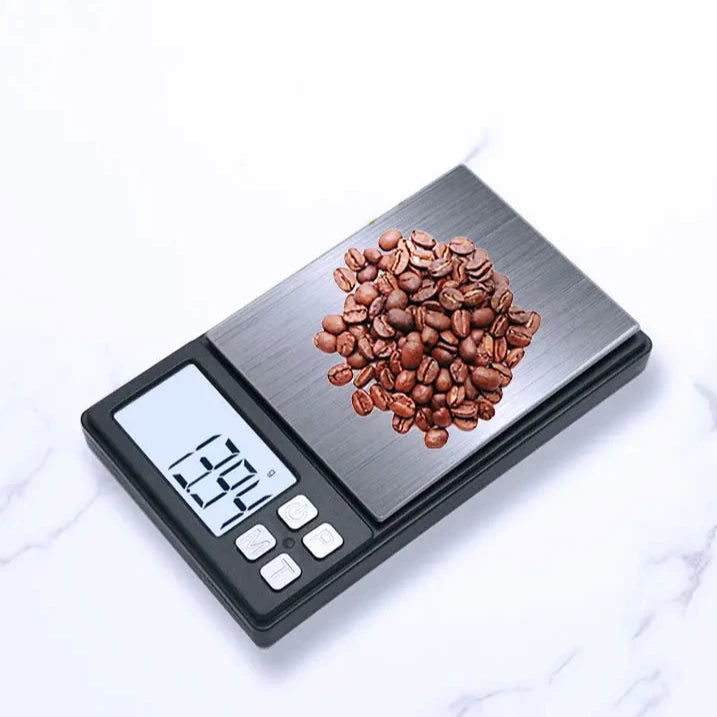 Walfos 0.01g/1000g LCD Stainless Steel Electronic Scale Panel Portable Multifunction Weighing Baking Kitchen Tool Accessories - Walfos® Kitchenware