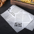 Walfos 100PCS Food Greaseproof Paper Bread Sandwich Burger Fries Wrapping Fast Food Bread Oilpaper Baking Tools - Walfos® Kitchenware