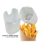Walfos 100 Sheets Air Fryer Square Baking Paper Silicone Oil Paper For Buncake Paper Saucer Non-Stick Steaming Basket Mat - Walfos® Kitchenware
