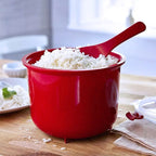 Walfos 1Pcs 2.6L Food grades Microwave Steamer Meal Food Rice Cooker Cereal Dish kitchenware Kitchen Tool Accessories - Walfos® Kitchenware