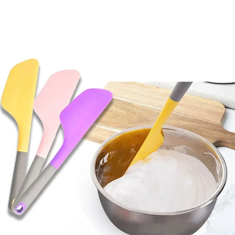 Walfos 1Pcs Cream Cake Silicone Baking Spatula Scraper Non-stick Butter Pastry Salad Mixer Batter Pies Cooking Tools Accessories - Walfos® Kitchenware