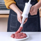 Walfos 1Pcs Food Grade Quality Manual Sausage Machine Meat Stuffer Filler Hand Operated Salami Maker and Funnel Kitchen Tools - Walfos® Kitchenware