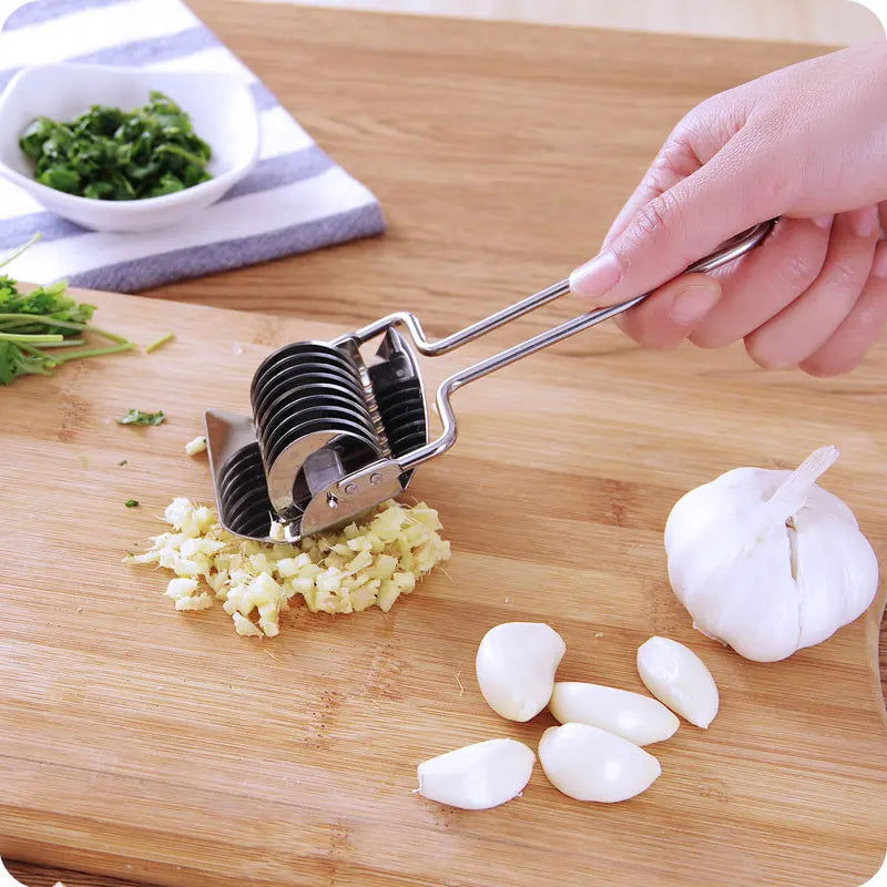 Walfos 1Pcs Kitchen Accessories Noodle Cutting Tools Stainless Steel Onion Chopper Slicer Garlic Cilantro Cutter Cooking Tools - Walfos® Kitchenware
