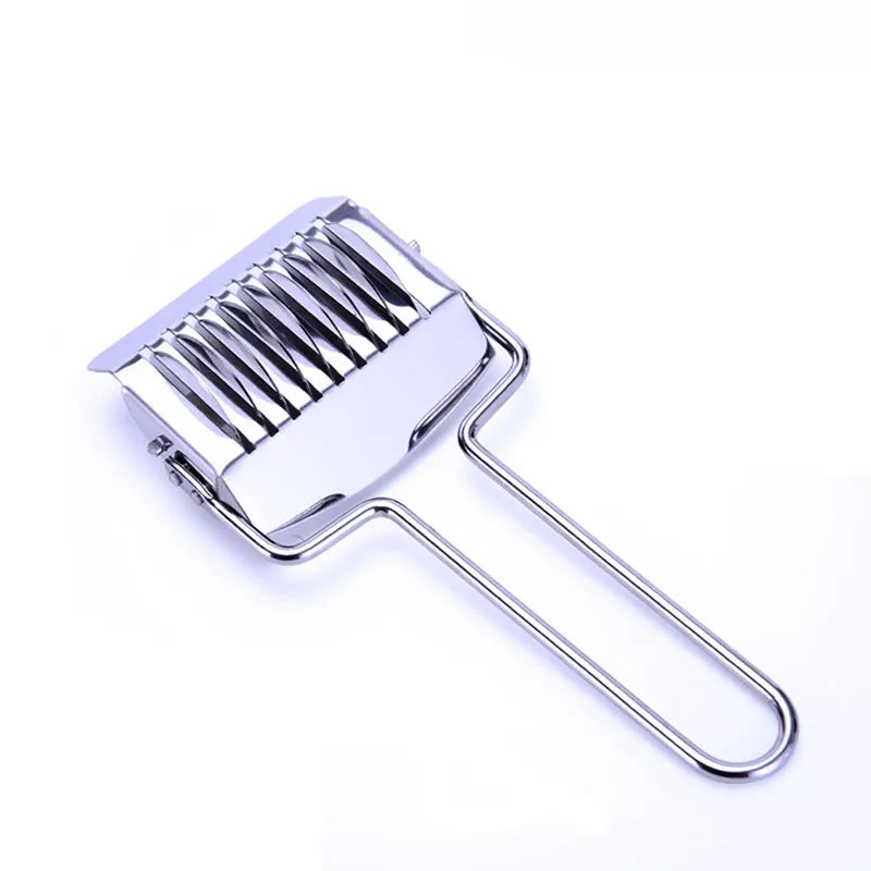 Walfos 1Pcs Kitchen Accessories Noodle Cutting Tools Stainless Steel Onion Chopper Slicer Garlic Cilantro Cutter Cooking Tools - Walfos® Kitchenware