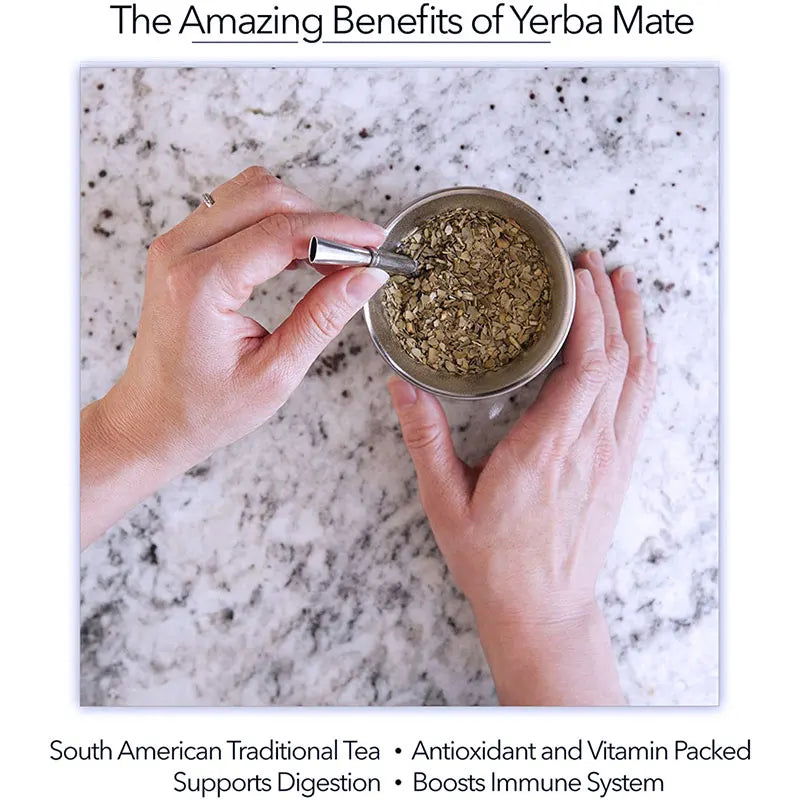 Walfos 1Pcs Natural Gourd Tea Cup Set 8 Ounces Bombillas Yerba Mate Straw Cleaning Brush Stainless Steel Double-Walled Milk Mug - Walfos® Kitchenware