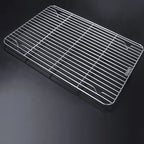 Walfos 1Pcs Stainless Steel Cooling Rack Non-stick Macarons  Biscuit Bread Cookie BBQ Holder Shelf  Kitchen Pastry Accessories - Walfos® Kitchenware