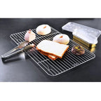 Walfos 1Pcs Stainless Steel Cooling Rack Non-stick Macarons  Biscuit Bread Cookie BBQ Holder Shelf  Kitchen Pastry Accessories - Walfos® Kitchenware