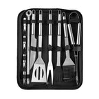 Walfos 1Set Portability Stainless Steel Barbecue Combination BBQ Tool Set Outdoor Camping Cooking Accessories Kitchen Gadgets - Walfos® Kitchenware