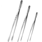 Walfos 1 Piece Stainless Steel Tweezer Barbecue Tong for Cooking Roasting Grabbing Small Objects Dessert BBQ Spaghetti Kitchen - Walfos® Kitchenware