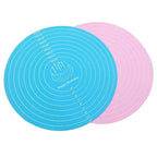 Walfos 2024 Hot Selling Multi-Function Cooking Pad Round Silicone Placemat Cake Mat Noodle Pad Placemat Baking Tool Kitchen Tool - Walfos® Kitchenware