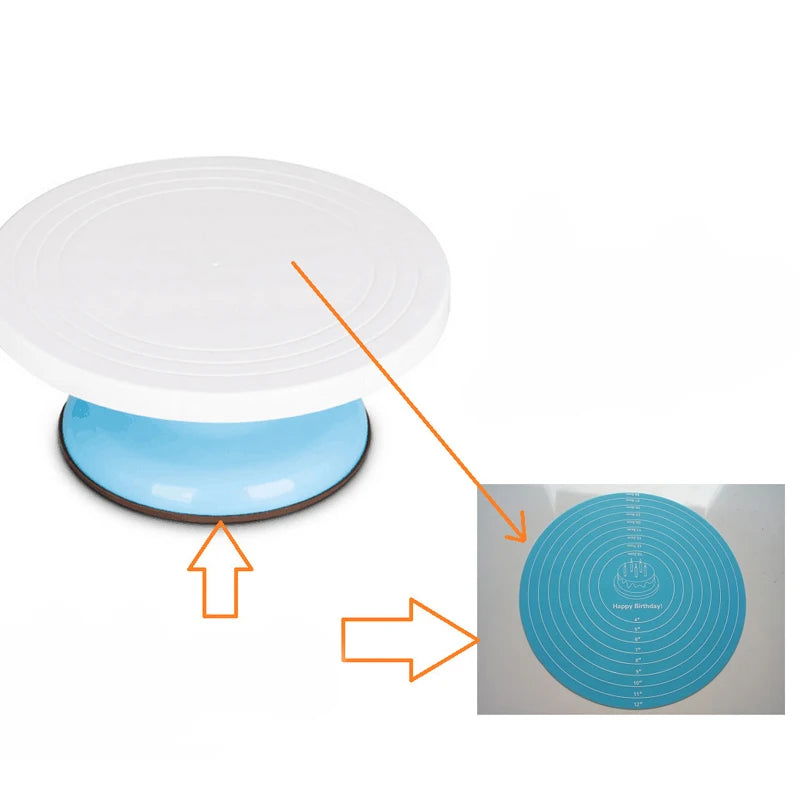 Walfos 2024 Hot Selling Multi-Function Cooking Pad Round Silicone Placemat Cake Mat Noodle Pad Placemat Baking Tool Kitchen Tool - Walfos® Kitchenware