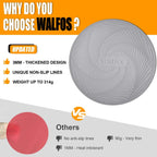 Walfos 2024 Hot Selling Multi-Function Cooking Pad Silicone Microwave Mat, Heat-Resistant Multi-Function Microwave Tripod Pad - Walfos® Kitchenware