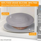 Walfos 2024 Hot Selling Multi-Function Cooking Pad Silicone Microwave Mat, Heat-Resistant Multi-Function Microwave Tripod Pad - Walfos® Kitchenware