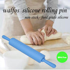 Walfos 22 cm For Kids Fondant Cake Dough Roller Decorating Cake Roller Crafts Baking Cooking Tool - Walfos® Kitchenware